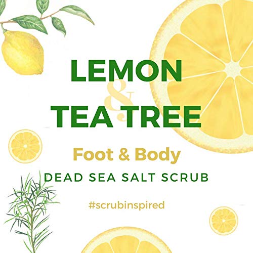 Lemon & Tea Tree - Sea Salt Scrub