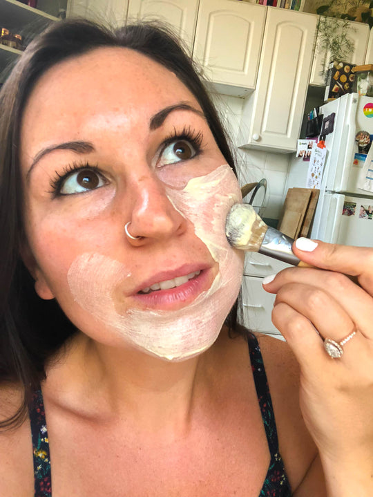Coconut Colada [pineapple + coconut milk] Clay Facial Mask