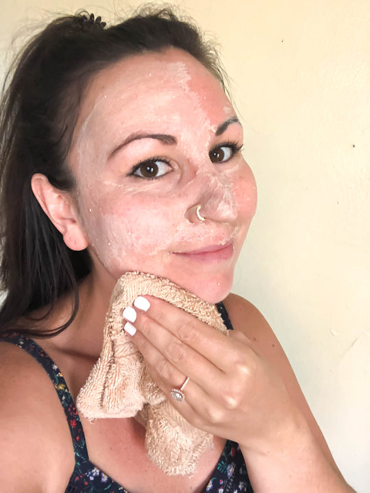 Coconut Colada [pineapple + coconut milk] Clay Facial Mask