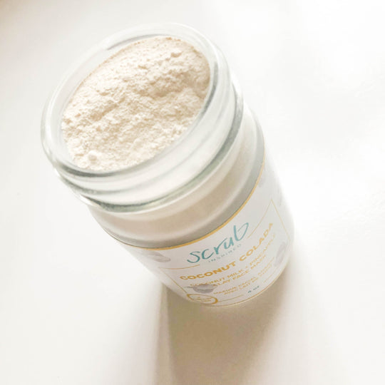 Coconut Colada [pineapple + coconut milk] Clay Facial Mask