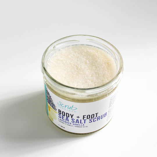 Lavender Vanilla - Sea Salt Scrub
